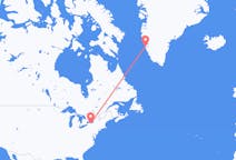 Vluchten van Rochester naar Nuuk