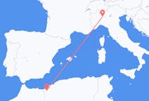 Flyg från Tlemcen, Algeriet till Milano, Italien