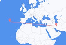 Flyg från Esfahan till Terceira