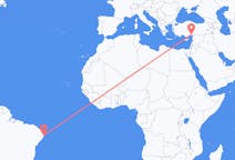 Flyreiser fra Recife, til Adana