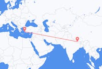 出发地 尼泊尔加德滿都目的地 土耳其哈利卡那索斯的航班