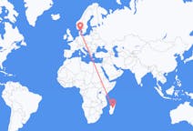 Flyrejser fra Antananarivo, Madagaskar til Aalborg, Danmark