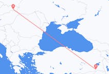 出发地 斯洛伐克从 科希策目的地 土耳其舍爾納克的航班