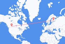 Flights from Calgary to Joensuu