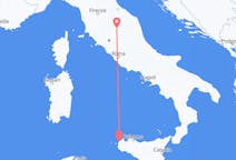 Voos de Perúgia, Itália para Trápani, Itália