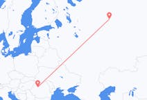 Flights from Syktyvkar, Russia to Cluj-Napoca, Romania