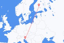 Flights from Jyväskylä, Finland to Trieste, Italy