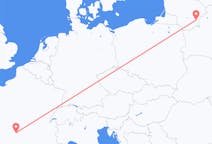 Vluchten van Vilnius, Litouwen naar Brive-la-Gaillarde, Frankrijk