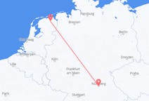 Flights from Nuremberg, Germany to Groningen, the Netherlands