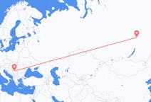 Fly fra Vitim, Sakha Republic til Beograd
