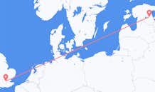 Flyrejser fra Tartu til London