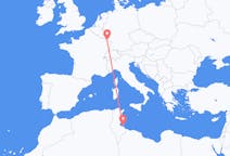 Flyreiser fra Djerba, Tunisia til Saarbrücken, Tyskland