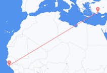 Flights from Bissau to Antalya