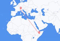 Flights from Gode, Ethiopia to Milan, Italy