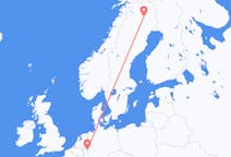 Voli da Gallivare, Svezia a Colonia, Germania