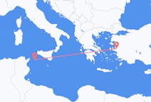 Flüge von der Stadt Pantelleria in die Stadt Izmir