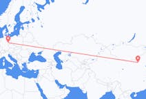 Flyrejser fra Hohhot, Kina til Leipzig, Tyskland