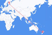 Flights from Christchurch, New Zealand to Lappeenranta, Finland