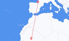 Flyg från Nema, Mauretanien till Pamplona, Mauretanien
