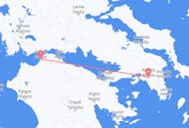 Vols depuis la ville d'Athènes vers la ville de Patras