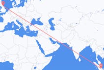 Flyrejser fra Jambi City, Indonesien til Newcastle upon Tyne, England