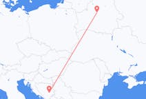 Flights from Minsk to Sarajevo