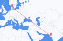 Flyreiser fra Rajkot, India til Aarhus, Danmark
