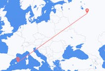 Flights from Ivanovo, Russia to Menorca, Spain
