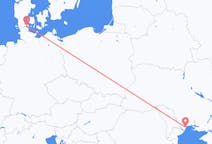 Fly fra Sønderborg til Odessa