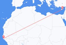 Flights from Ziguinchor, Senegal to Larnaca, Cyprus