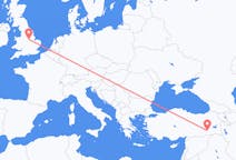 Flights from Batman, Turkey to Nottingham, the United Kingdom