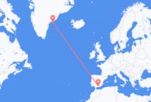 Flights from Granada, Spain to Kulusuk, Greenland