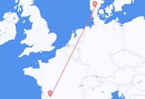 Flights from Bergerac, France to Billund, Denmark