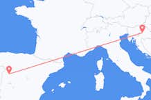 Flights from Salamanca to Zagreb