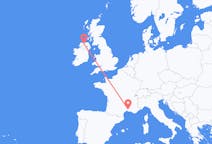 Flyreiser fra Derry, Nord-Irland til Nimes, Frankrike