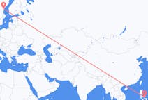 Flights from Legazpi, Philippines to Sundsvall, Sweden