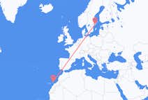 Voli from Lanzarote, Spagna to Stoccolma, Svezia