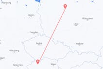 Flyg från Linz, Österrike till Bydgoszcz, Polen