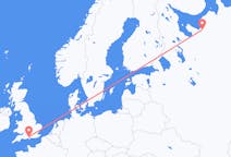 ตั๋วเครื่องบินจากเมืองArkhangelskไปยังเมืองเซาแทมป์ตัน