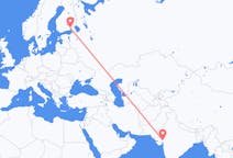 Flights from Ahmedabad, India to Lappeenranta, Finland