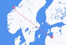 Vuelos de Riga, Letonia a Kristiansund, Noruega