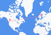 Flights from Kelowna, Canada to Sundsvall, Sweden