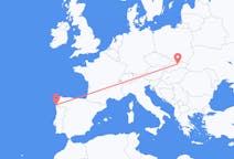 Vluchten van Poprad, Slowakije naar Vigo, Spanje