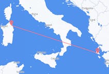 出发地 希腊从 凯法利尼亚岛目的地 意大利奧里維亞的航班