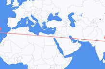 Flights from Varanasi to Funchal