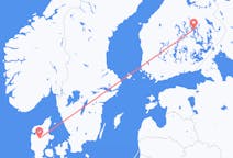 Flüge von der Stadt Karup in die Stadt Kuopio