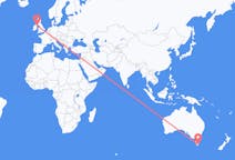 Vluchten van Hobart, Australië naar Belfast, Noord-Ierland