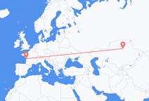 Flights from Nur-Sultan to La Rochelle