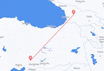 Flyreiser fra Kutaisi, Georgia til Kahramanmaraş, Tyrkia