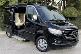 Mykonos Aiport - Haventransfer naar uw hotel of villa's met minibus